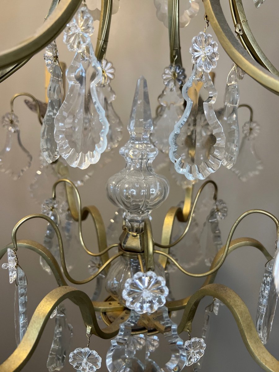 Louis XV Style Pampille Chandelier-photo-2