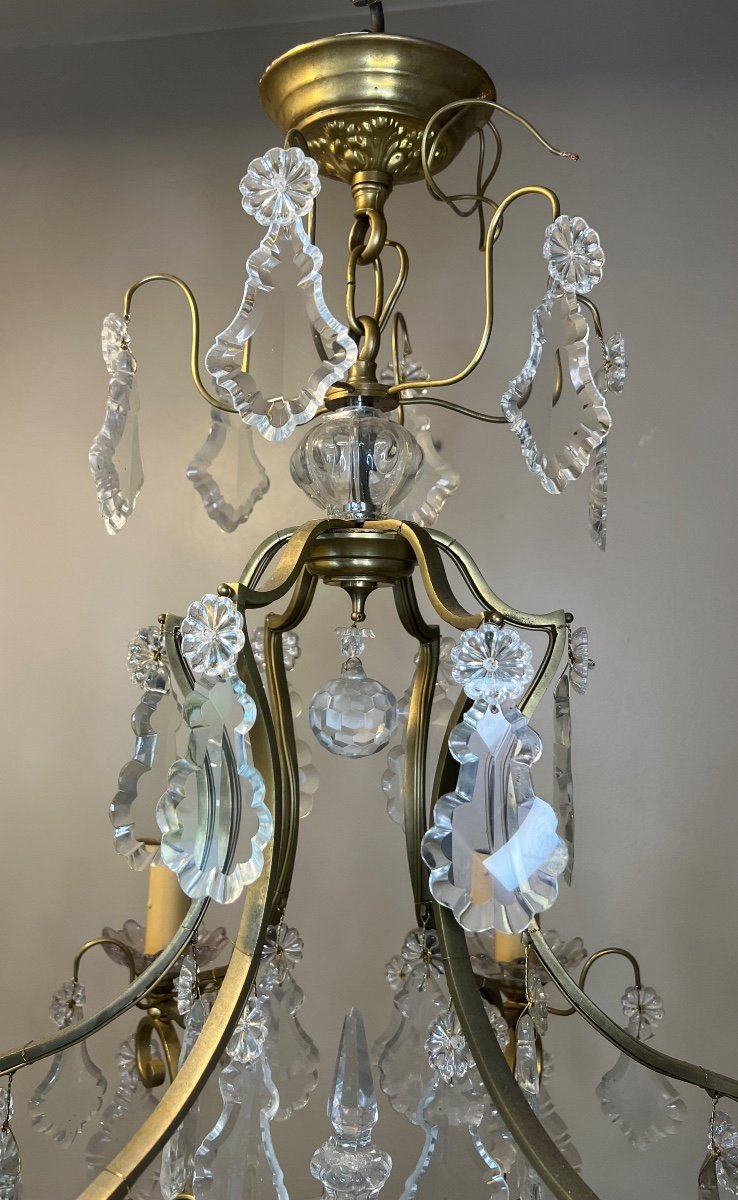 Louis XV Style Pampille Chandelier-photo-3