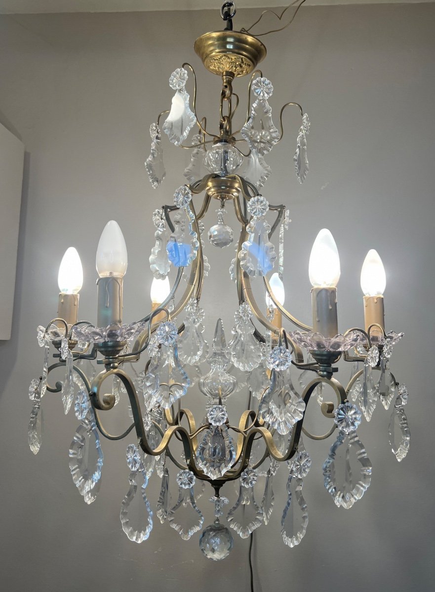 Louis XV Style Pampille Chandelier-photo-3