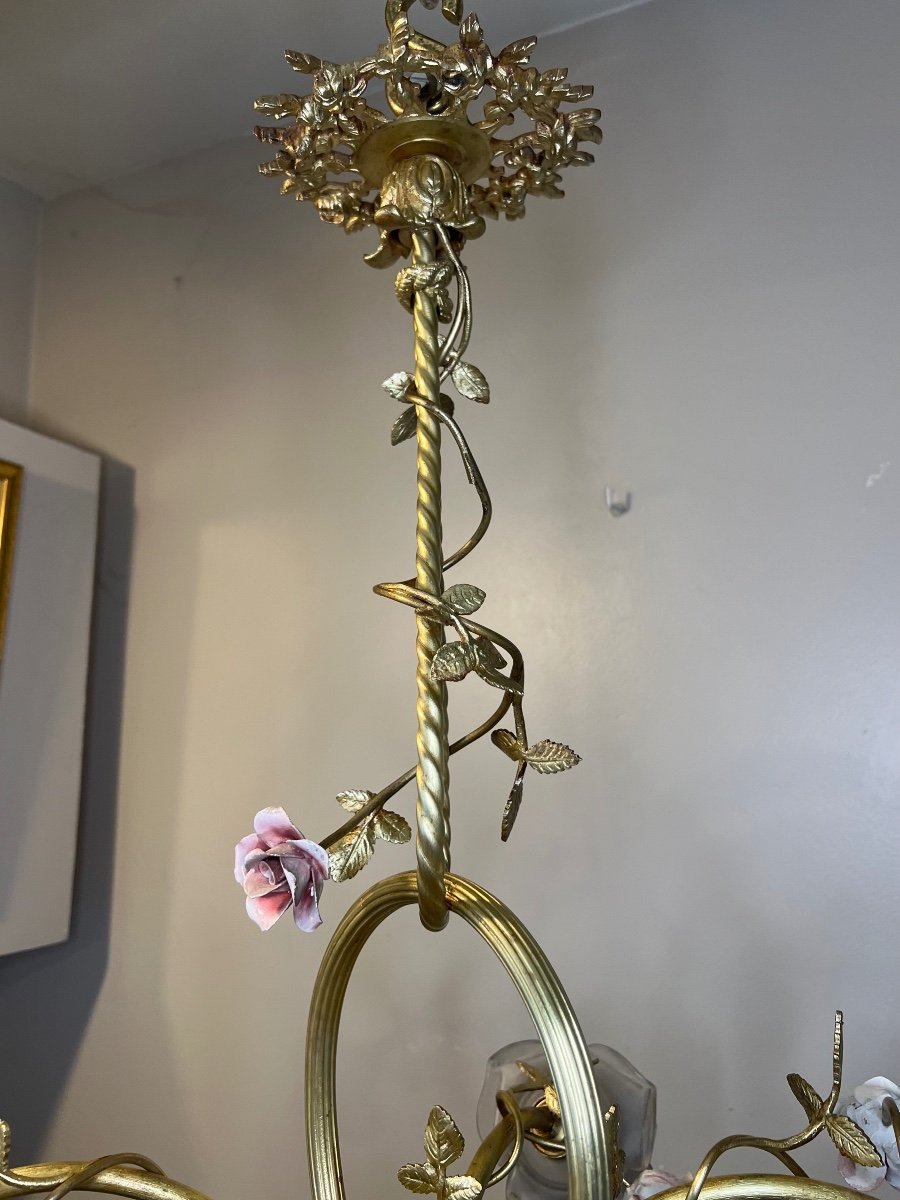 Flower Basket Chandelier-photo-2