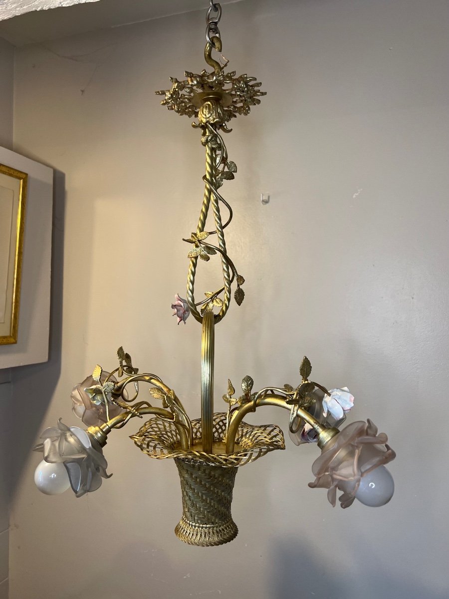 Flower Basket Chandelier-photo-4