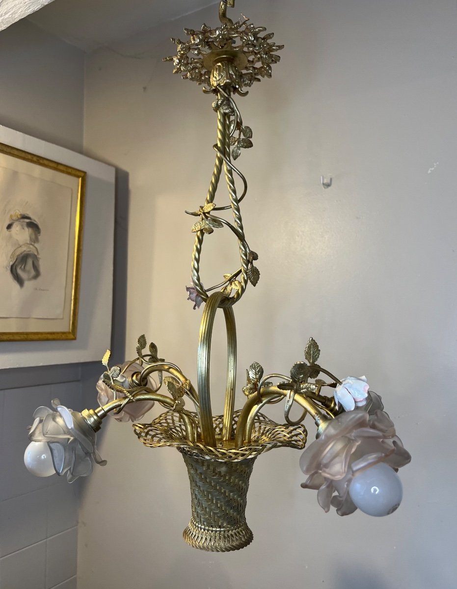 Flower Basket Chandelier-photo-6