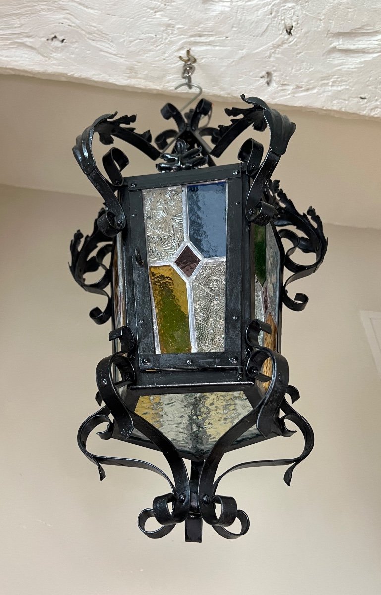 Wrought Iron Lantern -photo-3