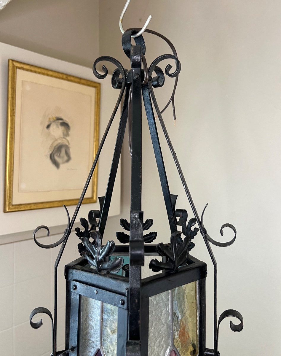 Wrought Iron Lantern-photo-4