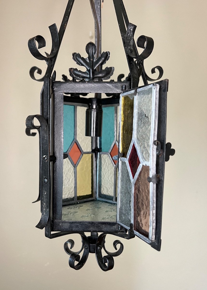 Wrought Iron Lantern-photo-7