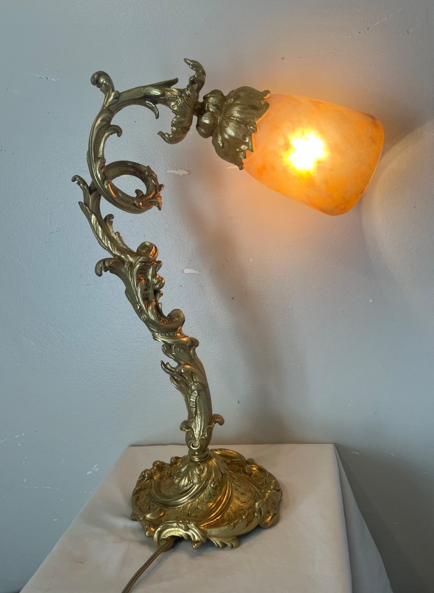 Lampe Daum Art Nouveau-photo-7