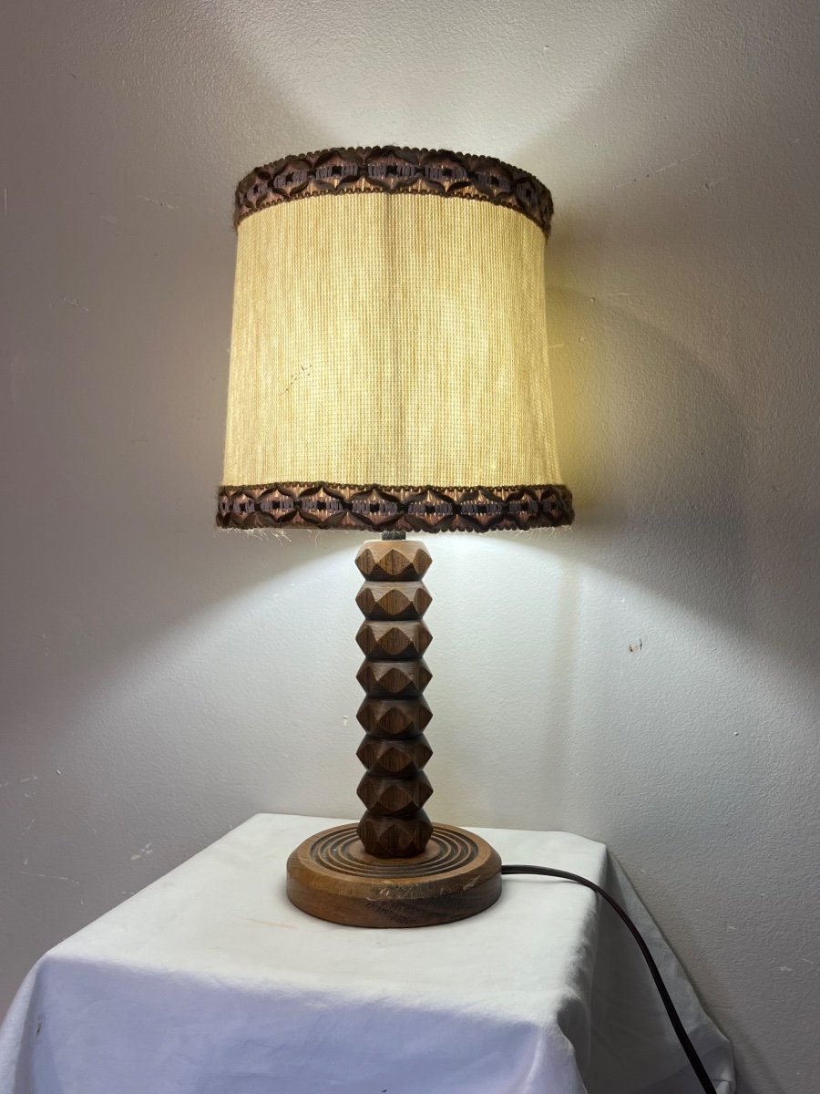 Lampe Bois, Charles Dubouyt-photo-2