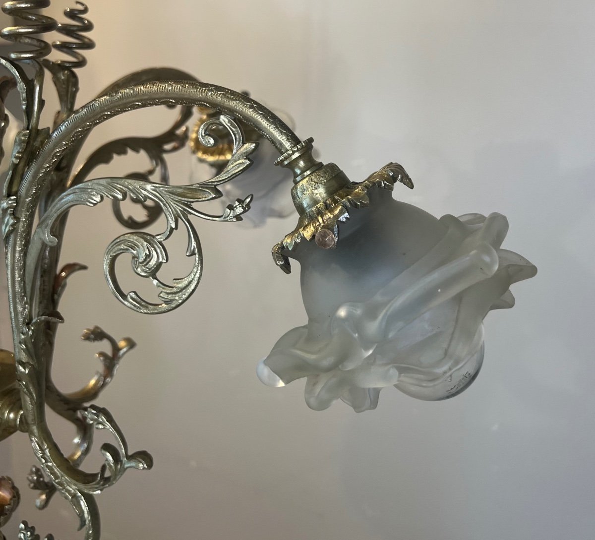 Art Nouveau Chandelier -photo-5