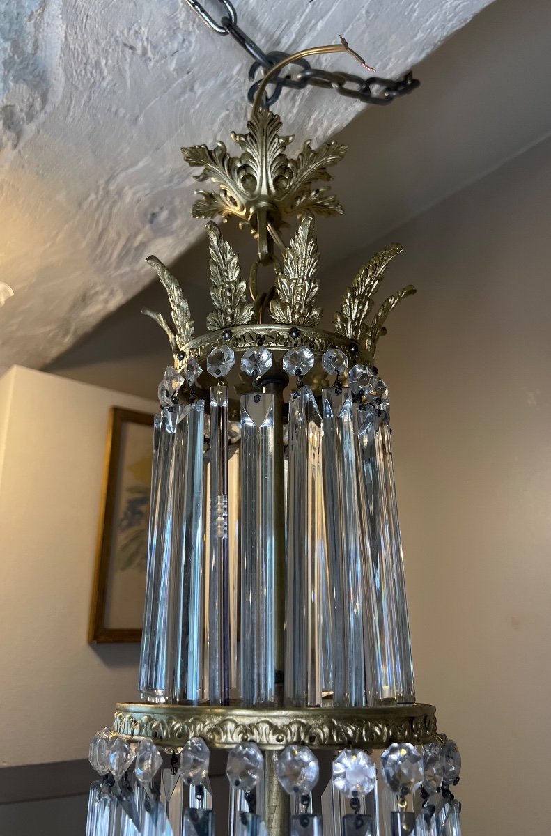 Crystal Chandelier, Late 19th Century-photo-6