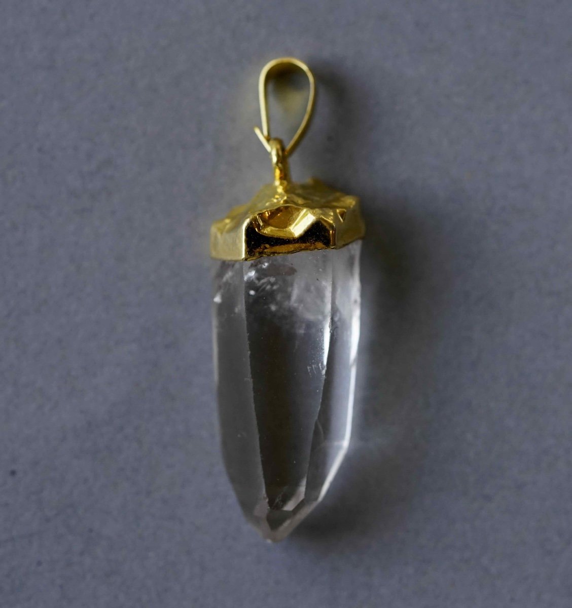 Beautiful Rock Crystal (quartz) Pendant