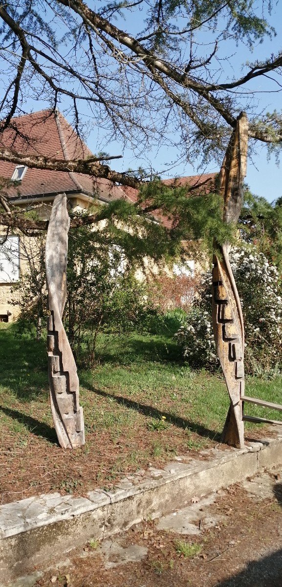 Helical Oak Staircase Columns (16th Century)-photo-1