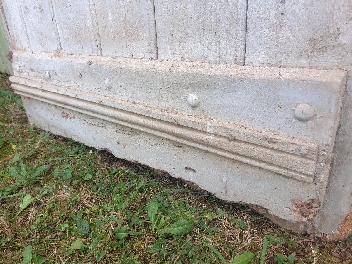 Late 19th Century Pine Cellar Door-photo-4