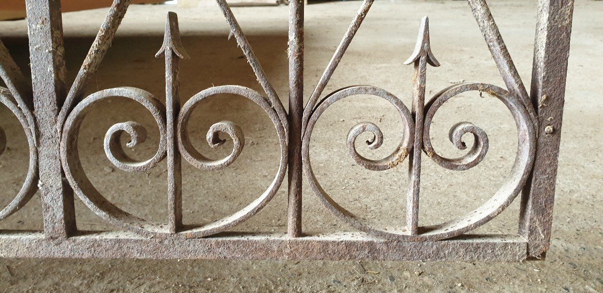 Suite Of 19th Century Wrought Iron Gates-photo-1