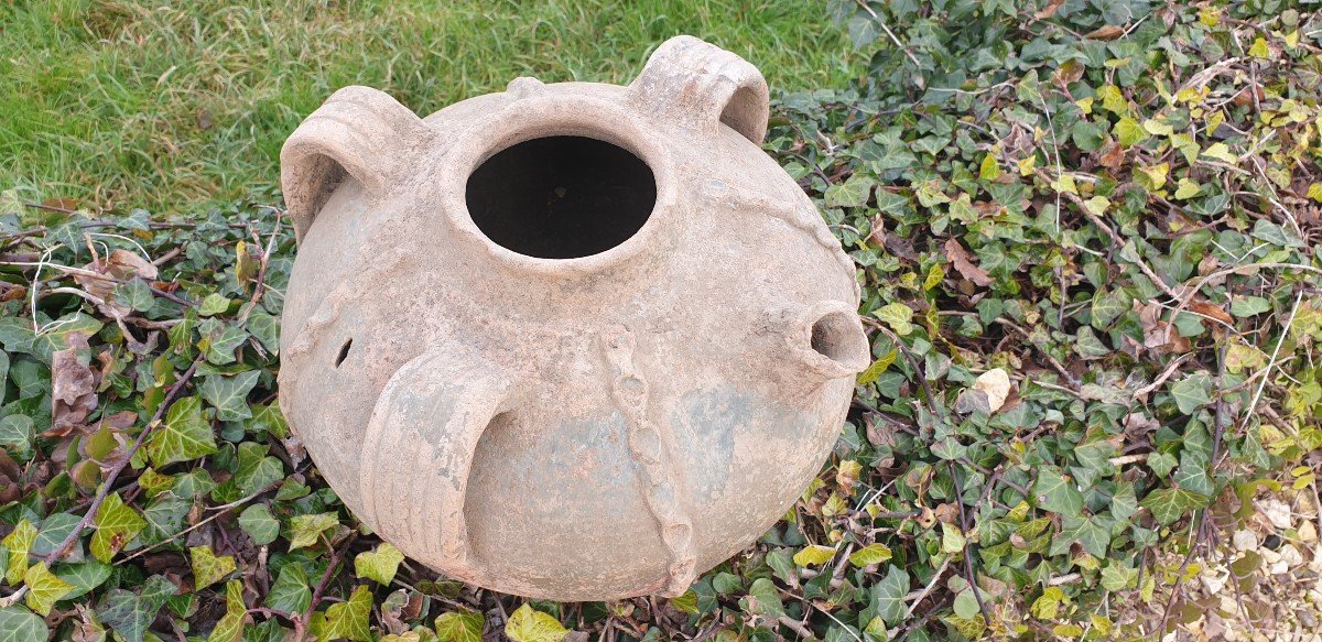 Pretty Quercy Jug For Walnut Oil - 18th Century