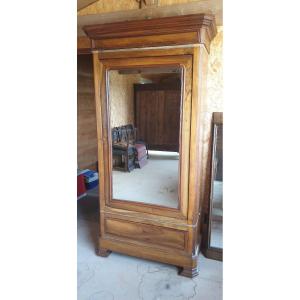 19th Century Mirror Wardrobe