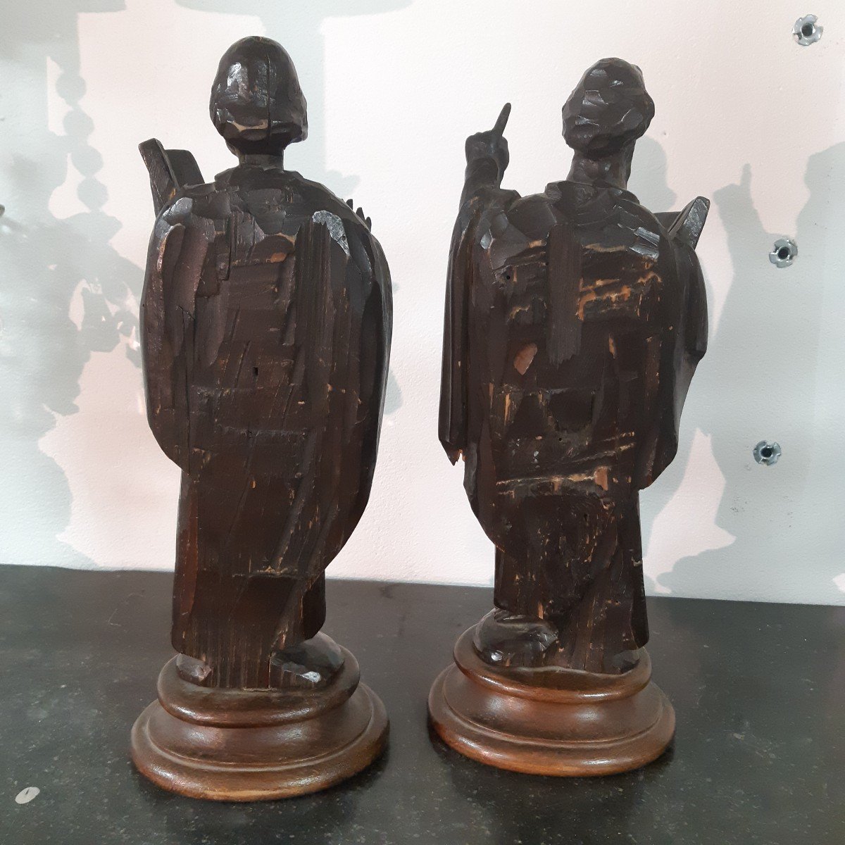 Pair Of Statue Of Saint Character-photo-2