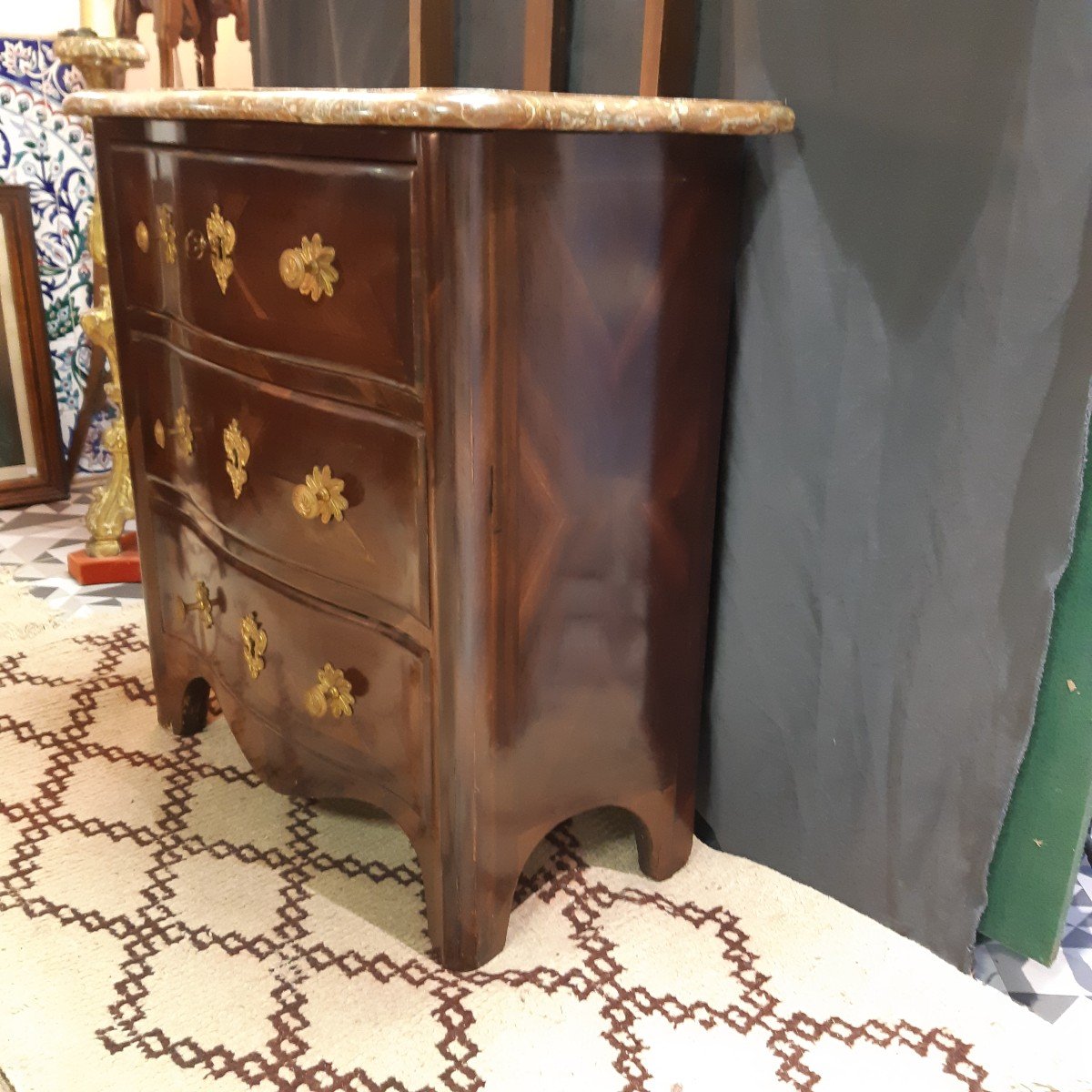 Petite Commode époque Régence -photo-3