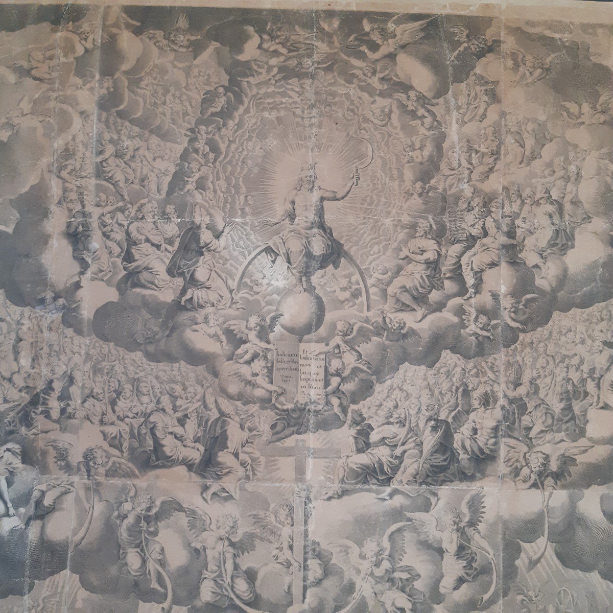 Grande Gravure Jugement Dernier Par Peter De Jode 172x124cm-photo-6