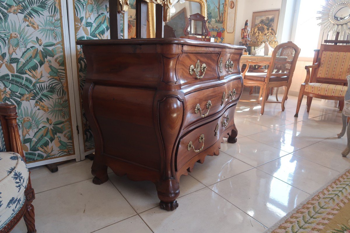 Eighteenth Mahogany Chest Of Drawers-photo-3