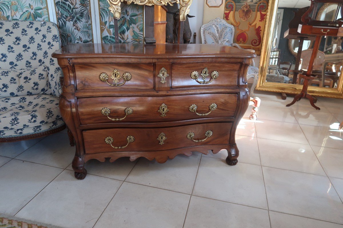 Eighteenth Mahogany Chest Of Drawers-photo-4