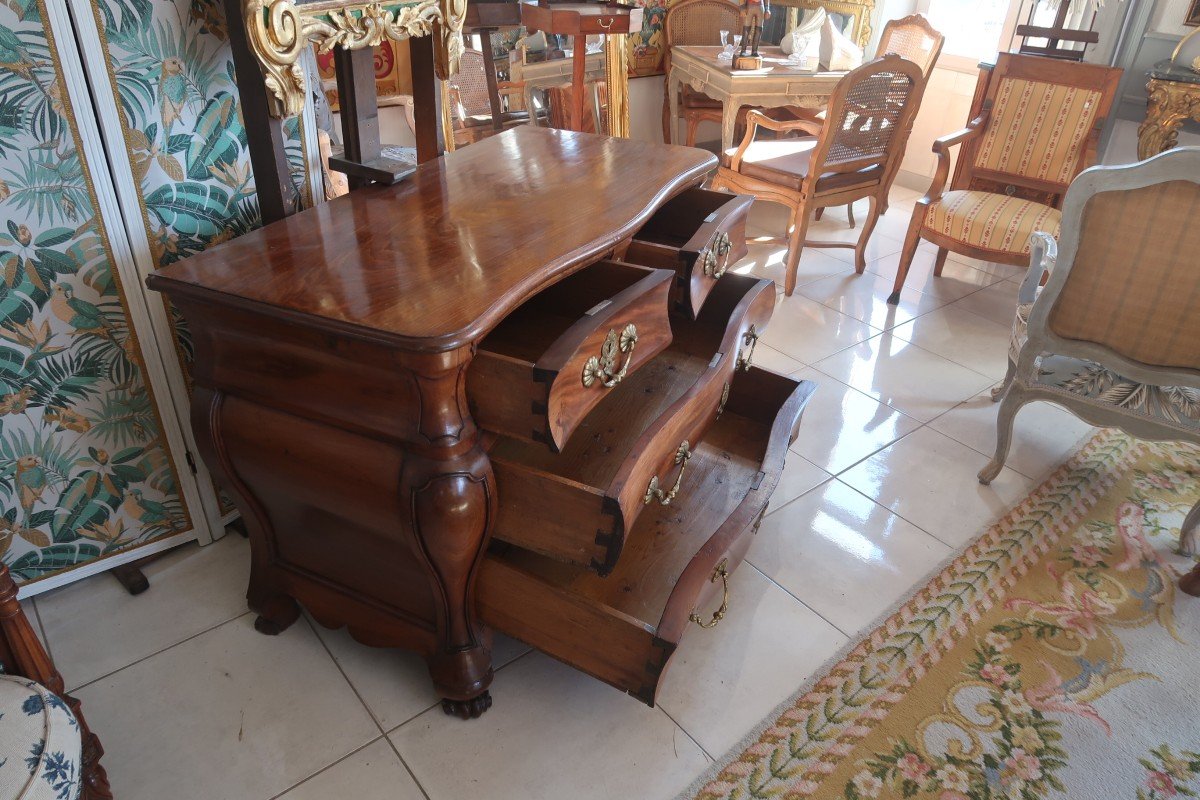 Eighteenth Mahogany Chest Of Drawers-photo-3