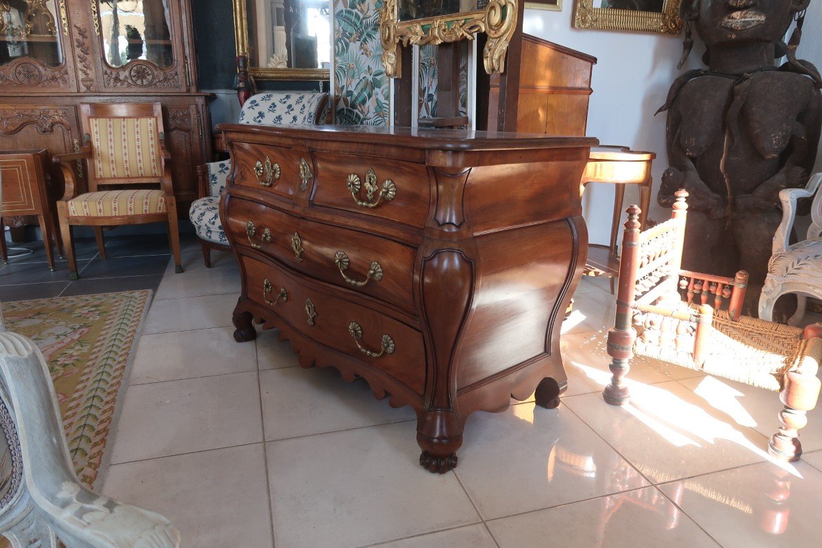 Eighteenth Mahogany Chest Of Drawers-photo-5