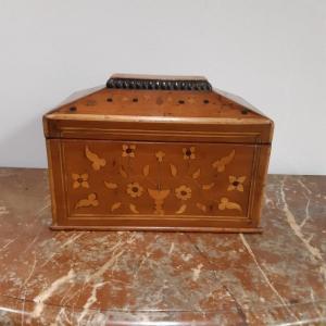 Marquetry Tea Box 