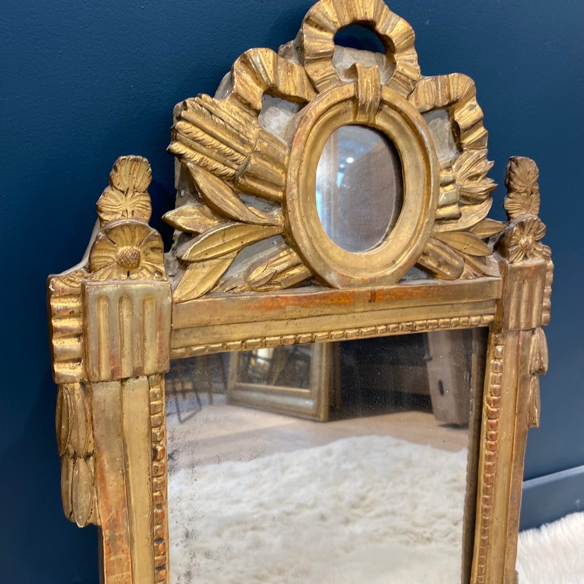 Louis XVI Mirror Ref 556 / 41x62-photo-3