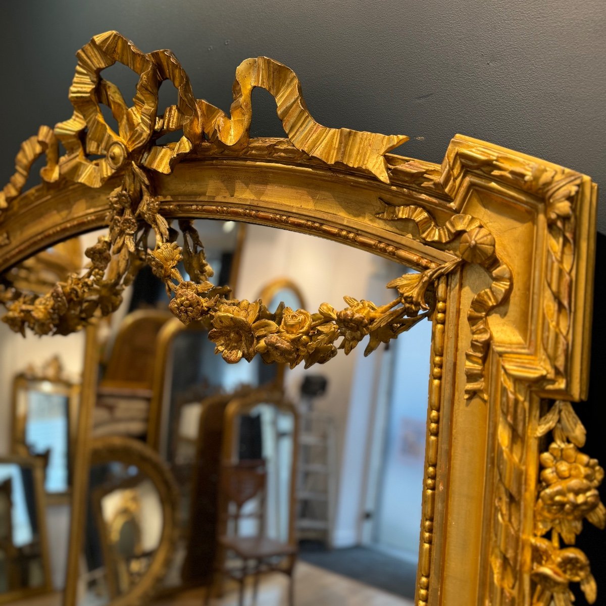 Louis XVI Mirror - 19th Century Ref. 589 / 135x190-photo-4