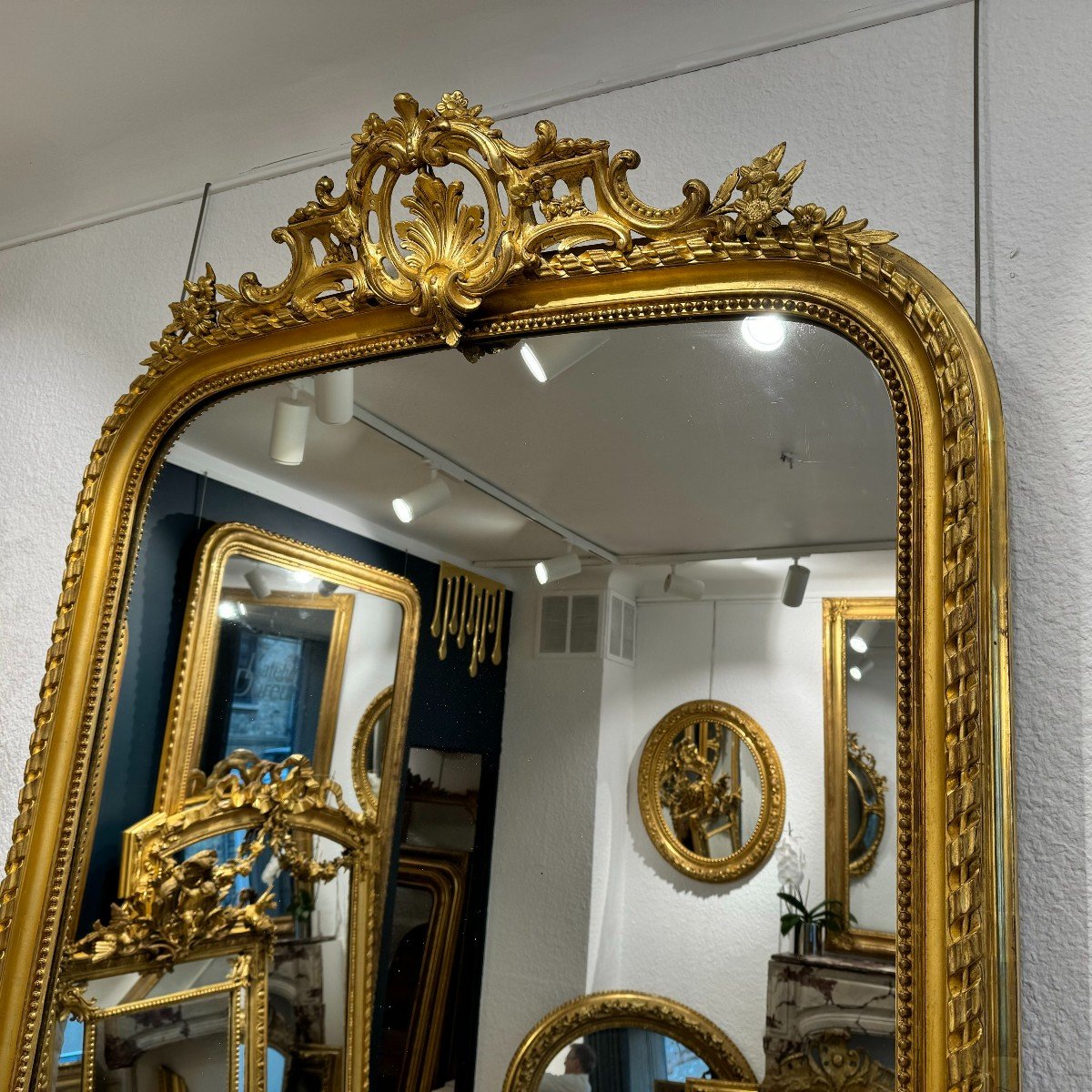 Mid-19th Century Mirror Ref. 586 / 132x193-photo-3