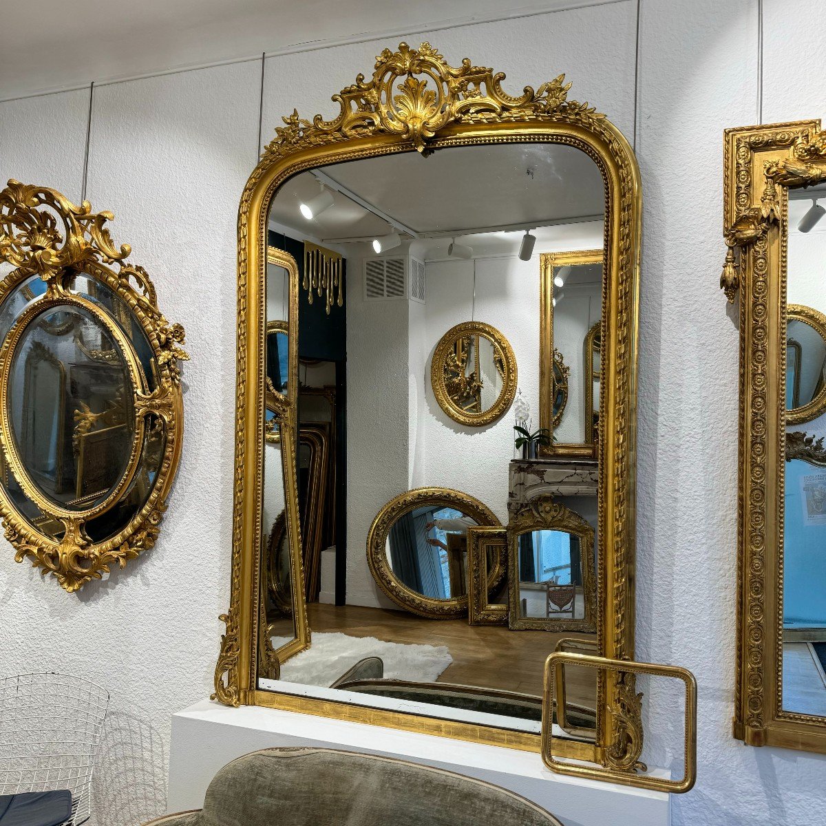 Mid-19th Century Mirror Ref. 586 / 132x193-photo-6