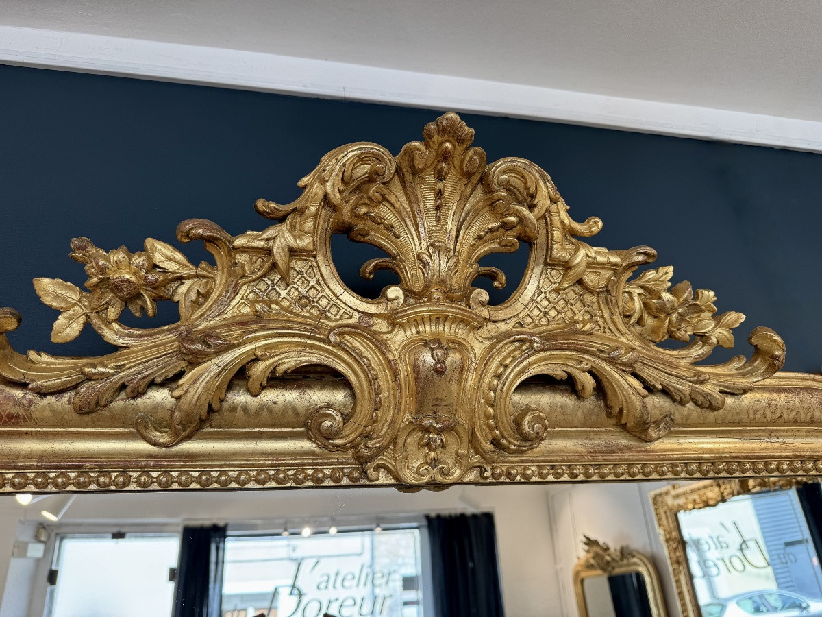 Louis Philippe Mirror With Pediment Ref. 606/ 116x178-photo-2