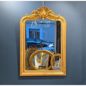 Louis Philippe Mirror With Pediment Ref. 594/ 87x129