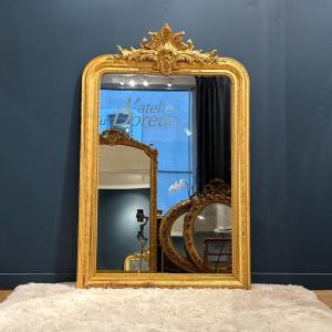 Louis Philippe Mirror With Pediment Ref. 597/ 102x155