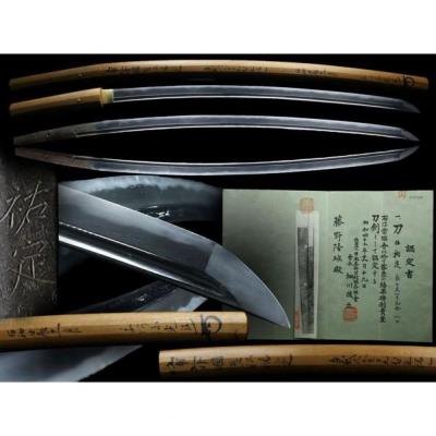 Très rare lame de Tachi Koto, 15eme Siècle, Certifiée par NBTHK et par Hon'ami Koson, Bizen no Kuni Osafune Sukesada