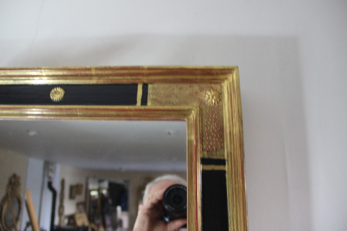 Gold Leaf 'design' Mirror-photo-4