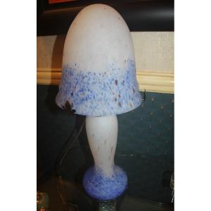 Glass Paste Mushroom Lamp