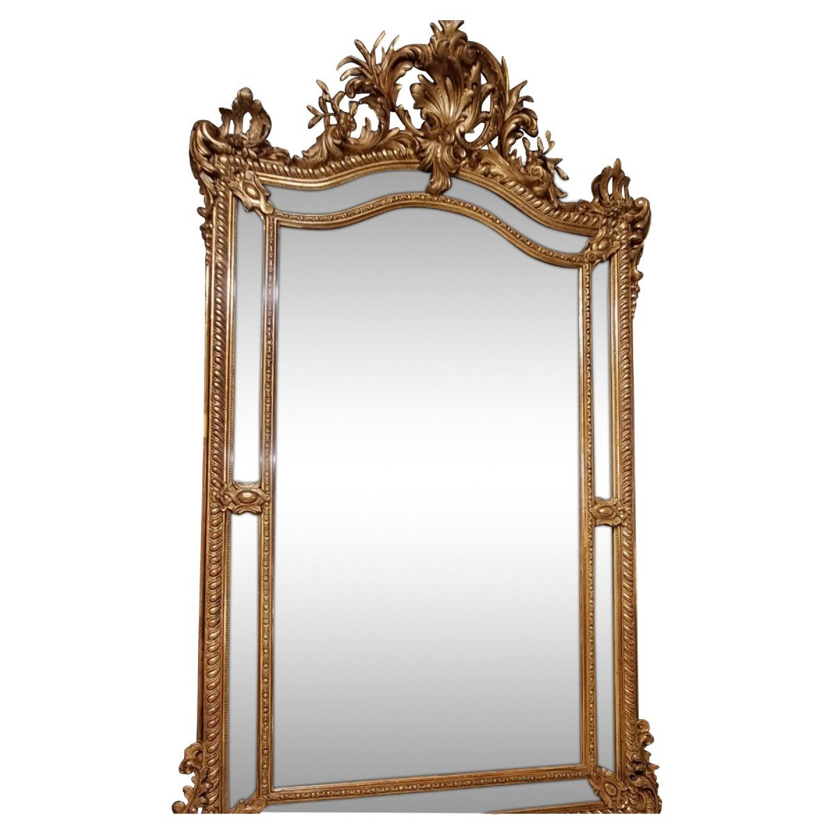 19th Century Mirror With Glazing Beads 173 X 105