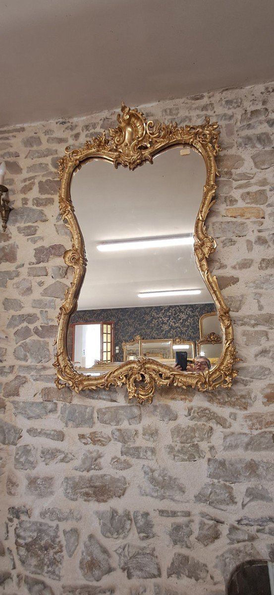 Miroir Napoléon III 143 X 87-photo-3