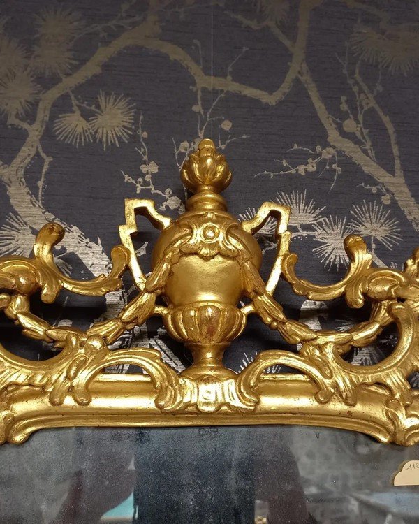 Miroir époque Louis XVI   112 X 48-photo-2