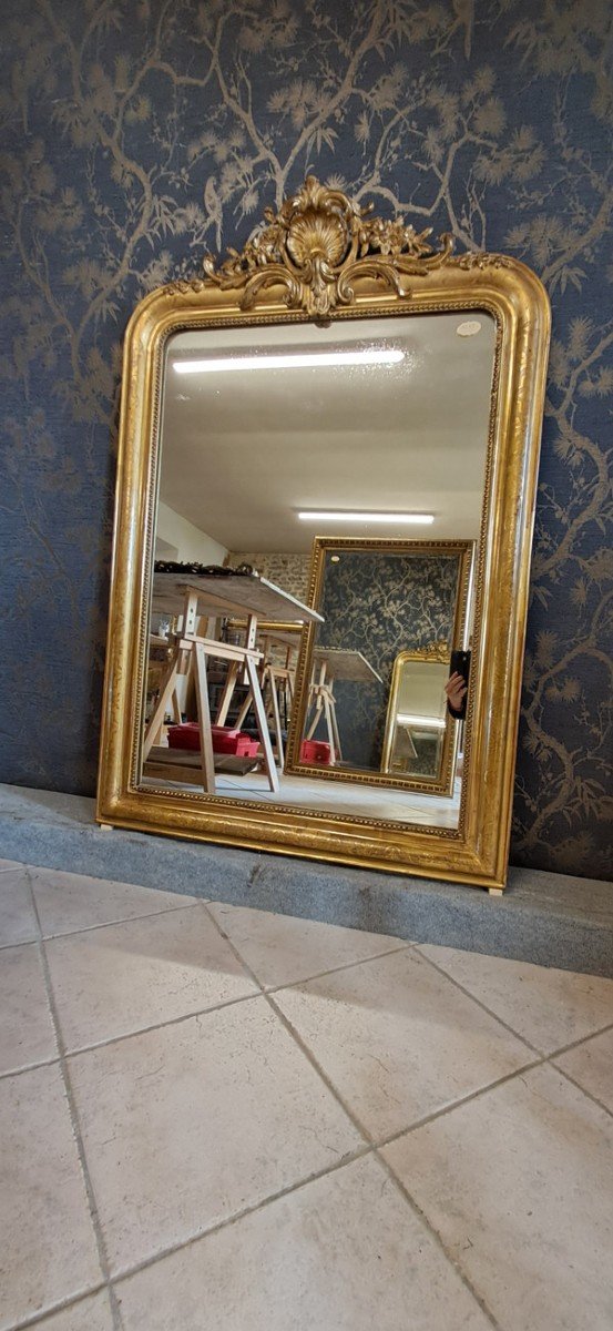 Louis Philippe XIX Mirror 143 X 98-photo-2