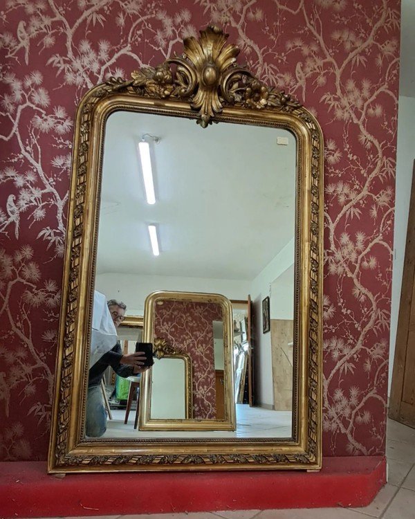 19th Century Mirror 153 X 97-photo-2