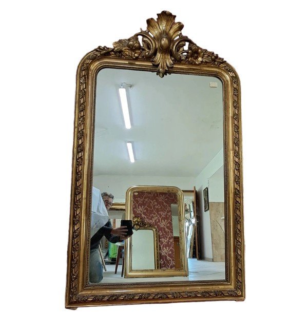 19th Century Mirror 153 X 97