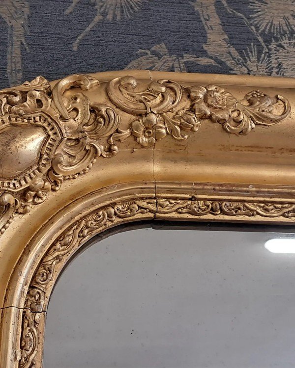 Restoration Period Mirror 139 X 85-photo-3