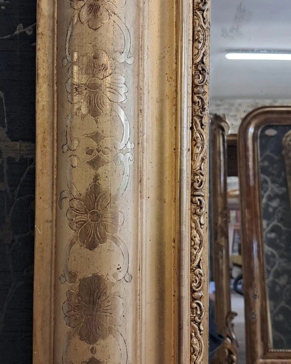 Restoration Period Mirror 139 X 85-photo-4