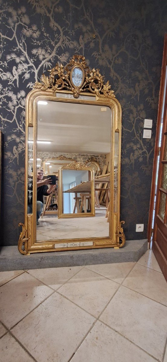 Miroir XIX Parecloses 160 X 95-photo-2