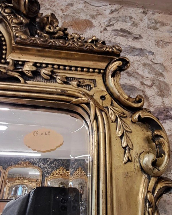 19th Century Mirror 85 X 62-photo-3