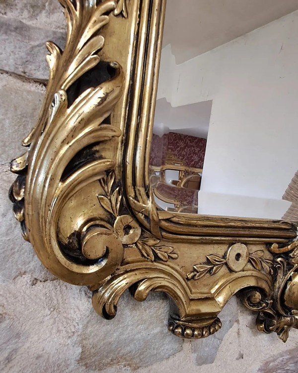 19th Century Mirror 85 X 62-photo-1