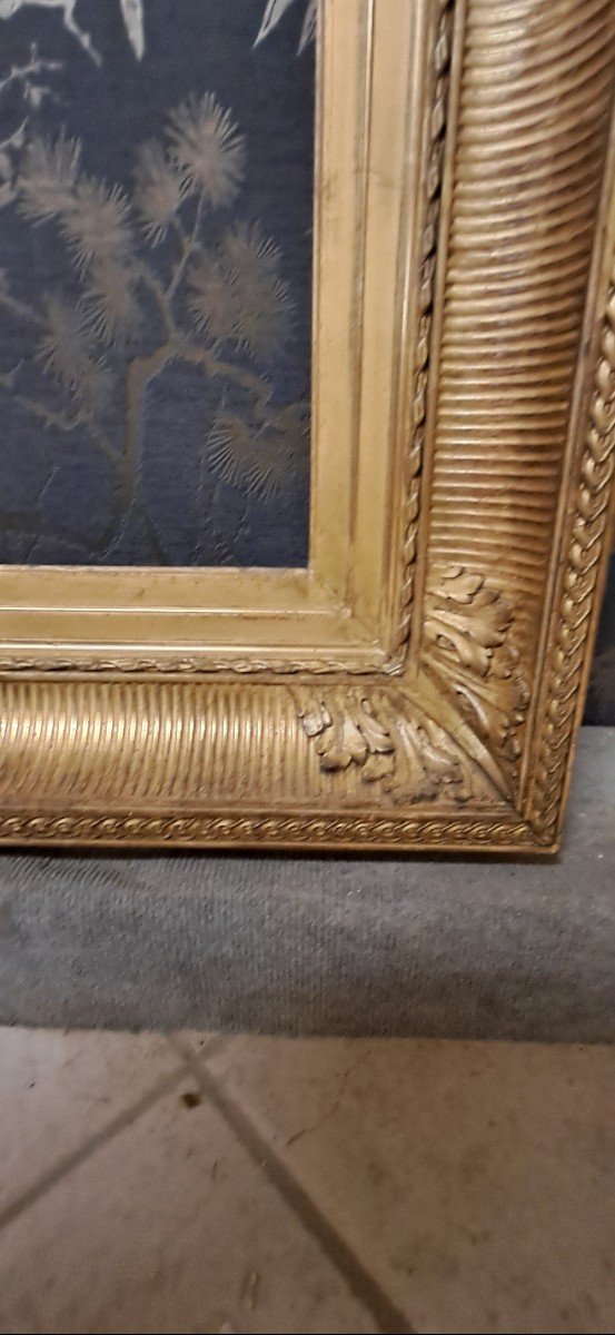 19th Century Frame With Channels 122.5 X 95-photo-5