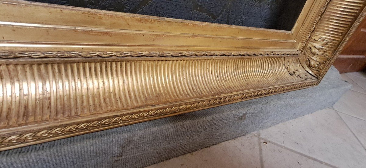 19th Century Frame With Channels 122.5 X 95-photo-6